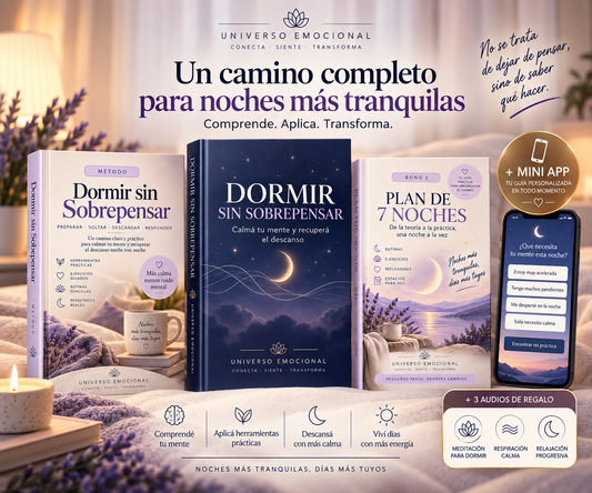 Dormir sin Sobrepensar + kit